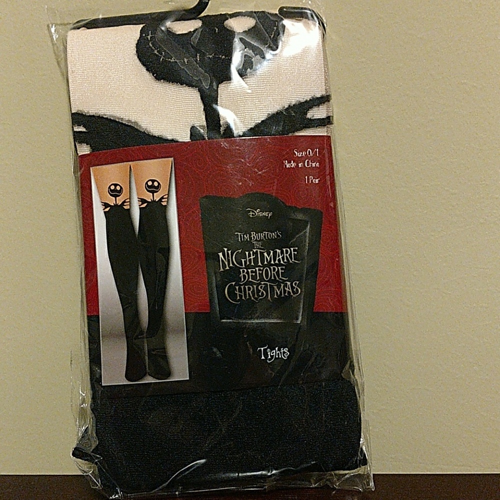 Brand New The Nightmare Before Christmas tights.